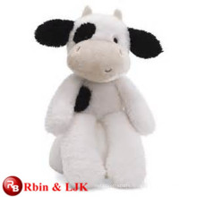 ICTI Audited Factory stuffed black cow toy